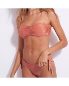 Haut de maillot de bain Julie  rose