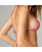 Haut de maillot de bain Niki  rose