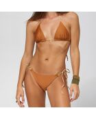Bas de maillot de bain Jeri marron