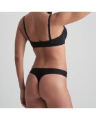 Perizoma nero morbido elasticizzato