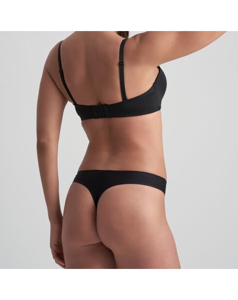 String extensible doux noir