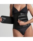 Zwarte tailleriem met hoge taille