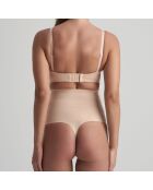 String taille haute Core Control beige