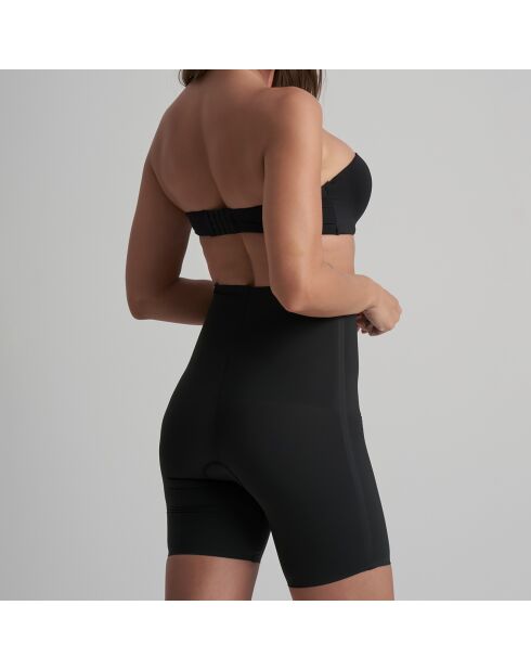 Zwarte korte broek met hoge taille Core Control