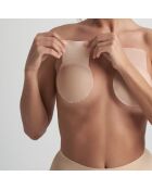 Beigefarbene Modellierschalen aus Silikon