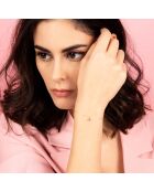 Bracelet Rond Rubis 0.15 ct or jaune