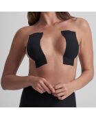 zwarte zelfklevende rol van 5 m