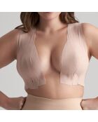 Rouleau Adhésif 5m & 6 Cache-Tétons satinés beiges