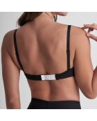 3 extensores de espalda para sujetadores, 2 ganchos, beige/negro/blanco