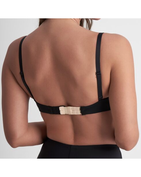 3 extensores de espalda para sujetadores, 2 ganchos, beige/negro/blanco