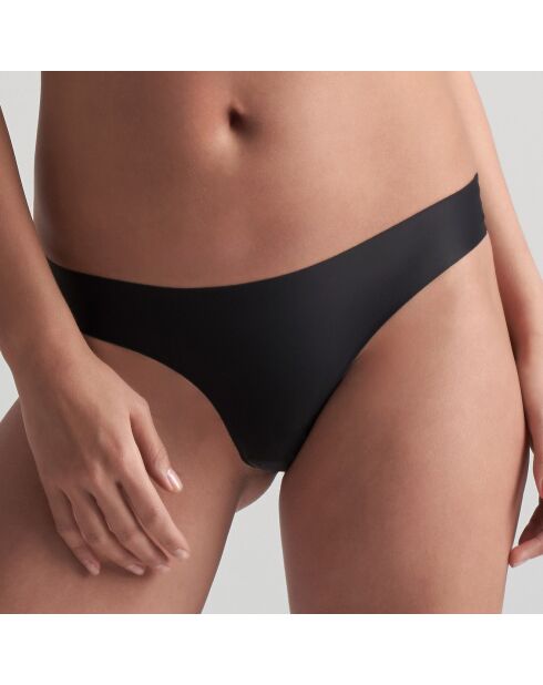 2 Culottes brésiliennes beige/noir