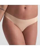 2 mutandine brasiliane beige/nere