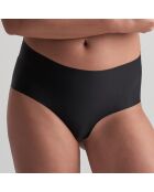 2 Culottes taille haute beige/noir