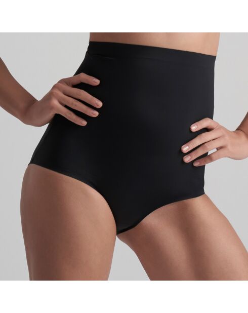Culotte taille haute invisible noire
