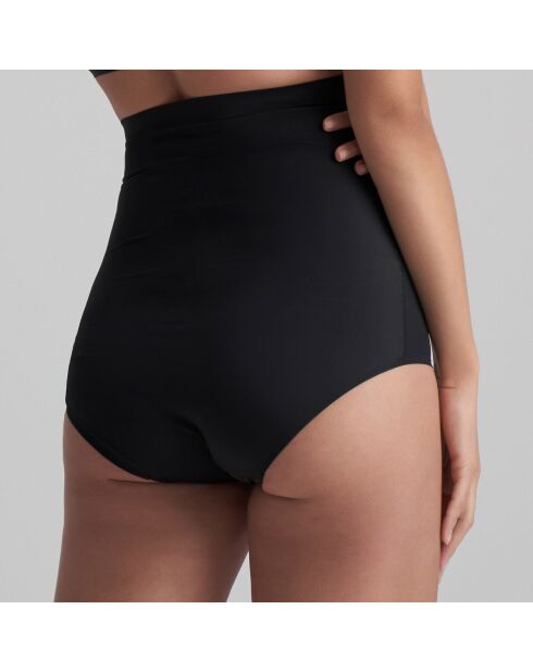Culotte taille haute invisible noire