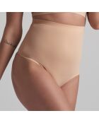 String taille haute invisible beige