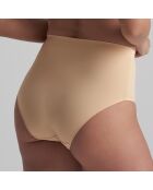 Culotte mi-haute invisible beige