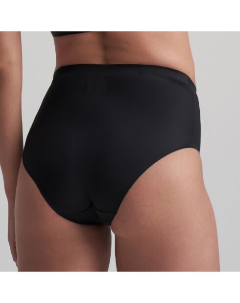 Culotte mi-haute invisible noire