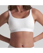 Soutien-gorge Natural rib blanc