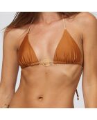 Braunes Badeanzugoberteil Jeri