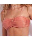 Haut de maillot de bain Julie  rose