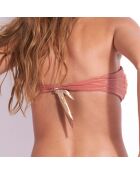 Haut de maillot de bain Julie  rose