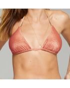 Haut de maillot de bain Niki  rose