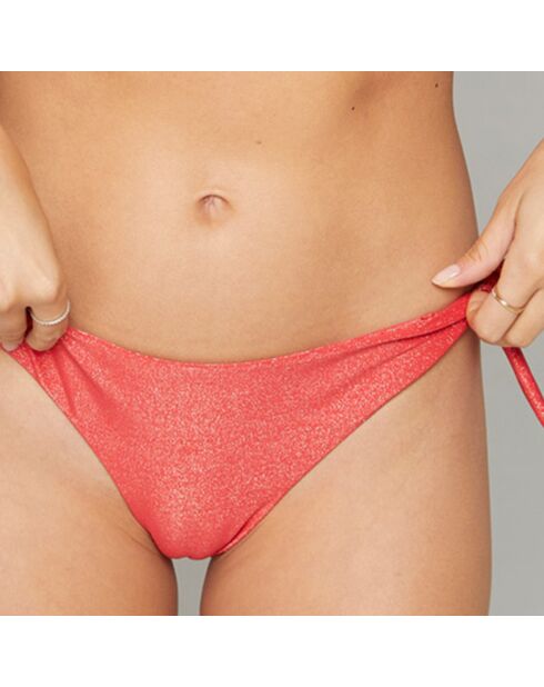 Bas de maillot de bain Emilie rouge
