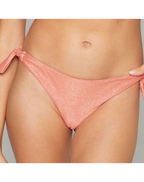 Bas de maillot de bain Emilie rose