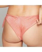 Bas de maillot de bain Emilie rose