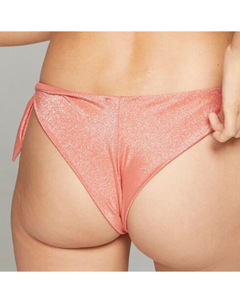 Bas de maillot de bain Emilie rose