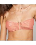 Haut de maillot de bain Emilie rose