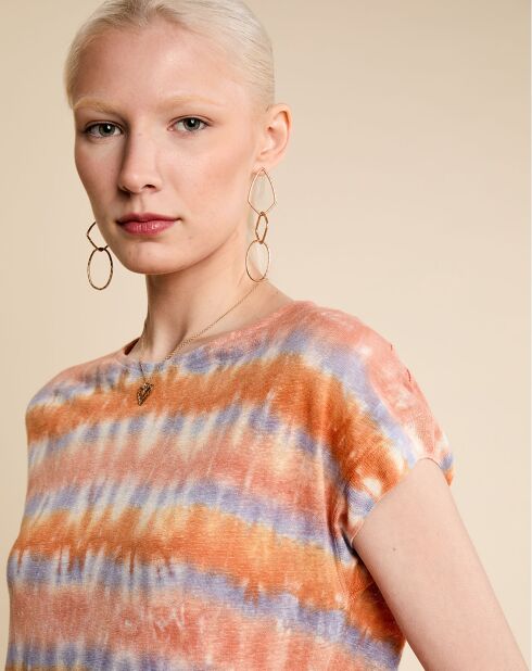 T-Shirt 100% Lin Sevia orange