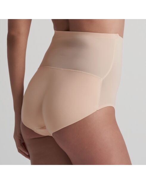 Culotte rembourrée taille haute beige