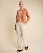Pantalon flare Davis natural