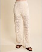 Pantalon flare Davis natural