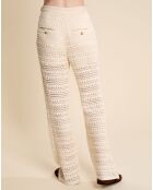 Pantalon flare Davis natural