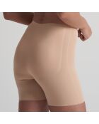 Pantaloncini imbottiti beige