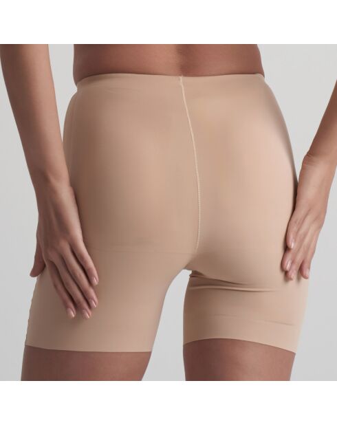 Pantaloncini imbottiti beige