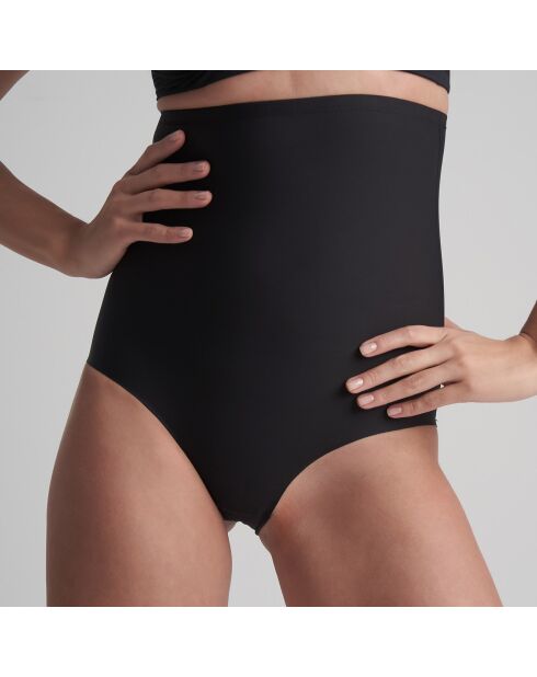 Culotte sculptante taille haute noire