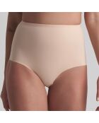 Culotte sculptante taille moyenne beige