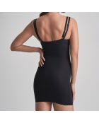 Sous-Robe sculptante ouverture buste noire