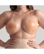 Carcasas de silicona para esculpir de color beige