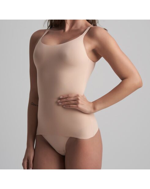 Débardeur Singlette beige