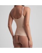 Débardeur Singlette beige