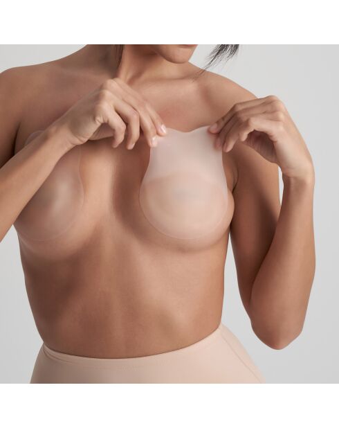 Coques en silicone beiges