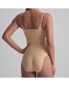 Body Soft touch Open Bust beige