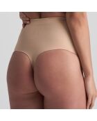 String mi-taille haute Soft touch beige