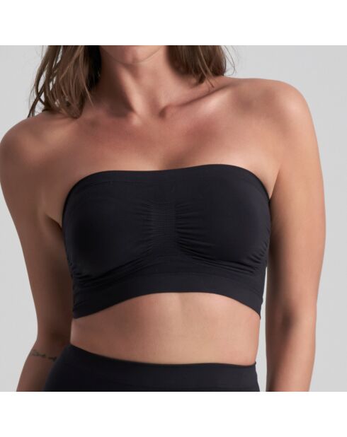 Diadema negra de tacto suave