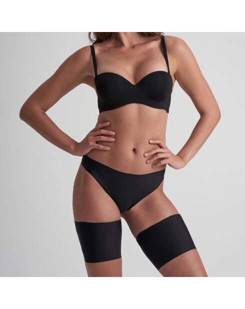 Bandes de tissu pour les cuisses noires